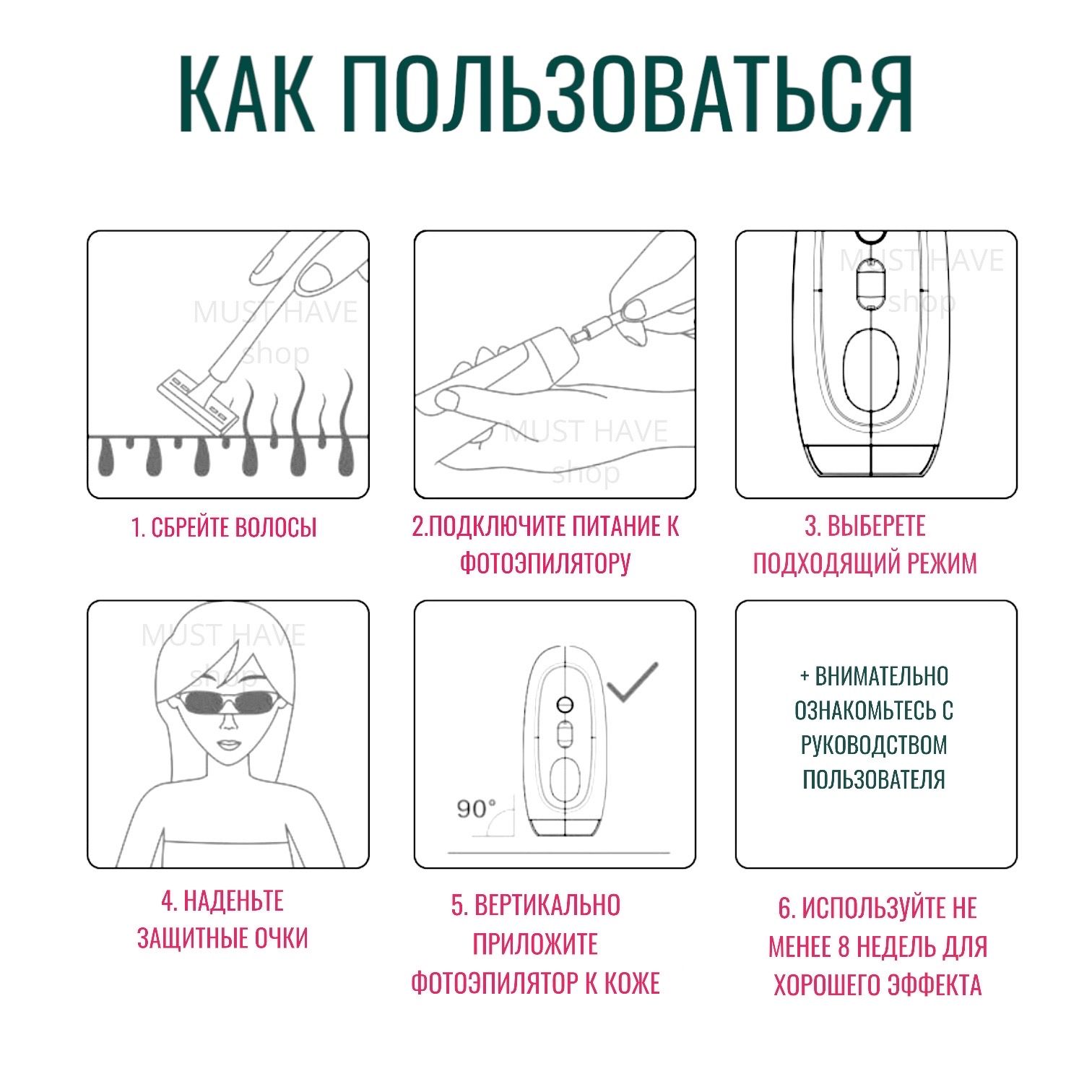 Как правильно пользоваться домашним фотоэпилятором. Фотоэпилятор схема. как пользоваться фотоэпилятором. схема использования фотоэпилятора. фотоэпилятор как пользоваться.
