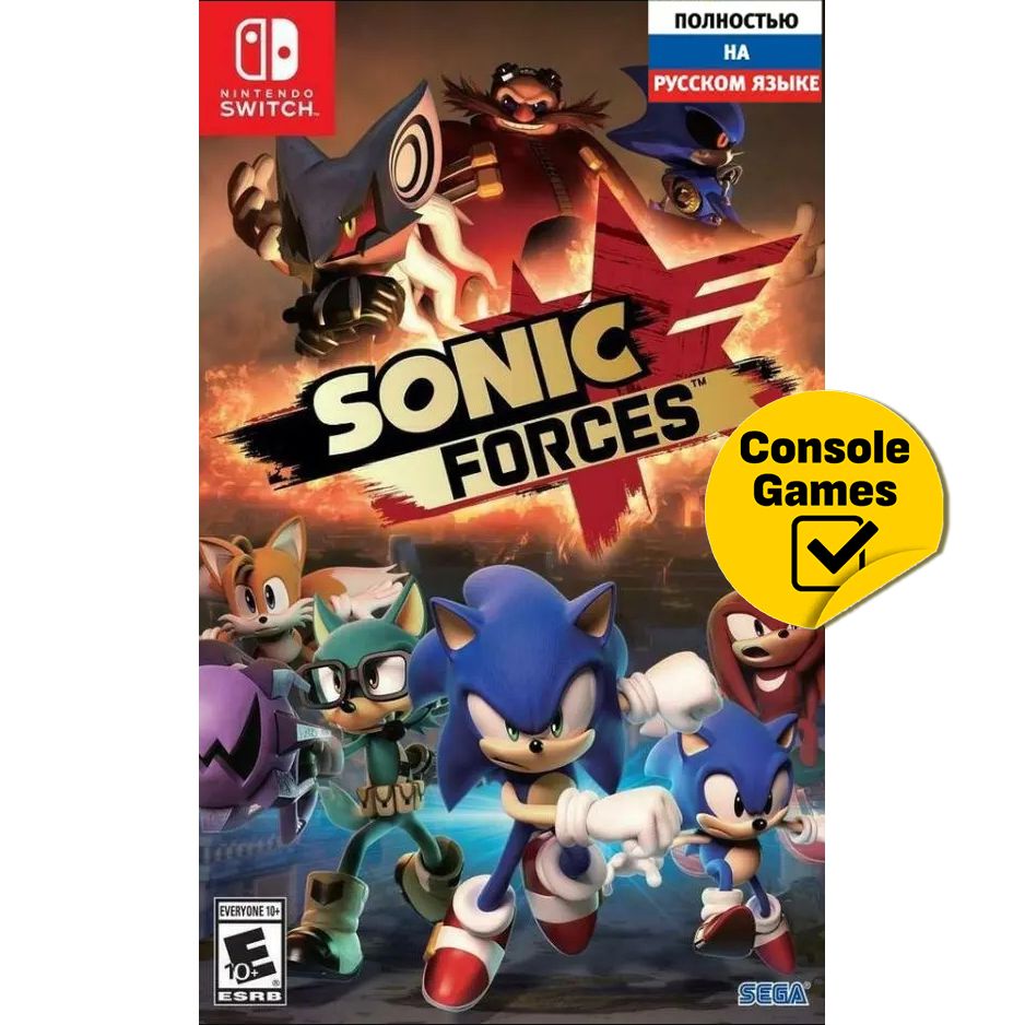 Игра Sonic Forcessss (Nintendo Switch, Русская версия)