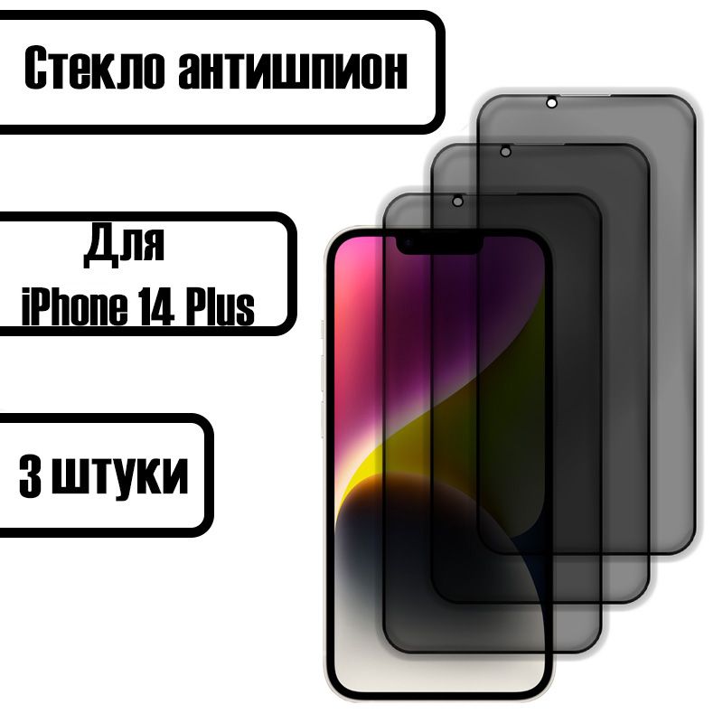 Стекло антишпион для iphone