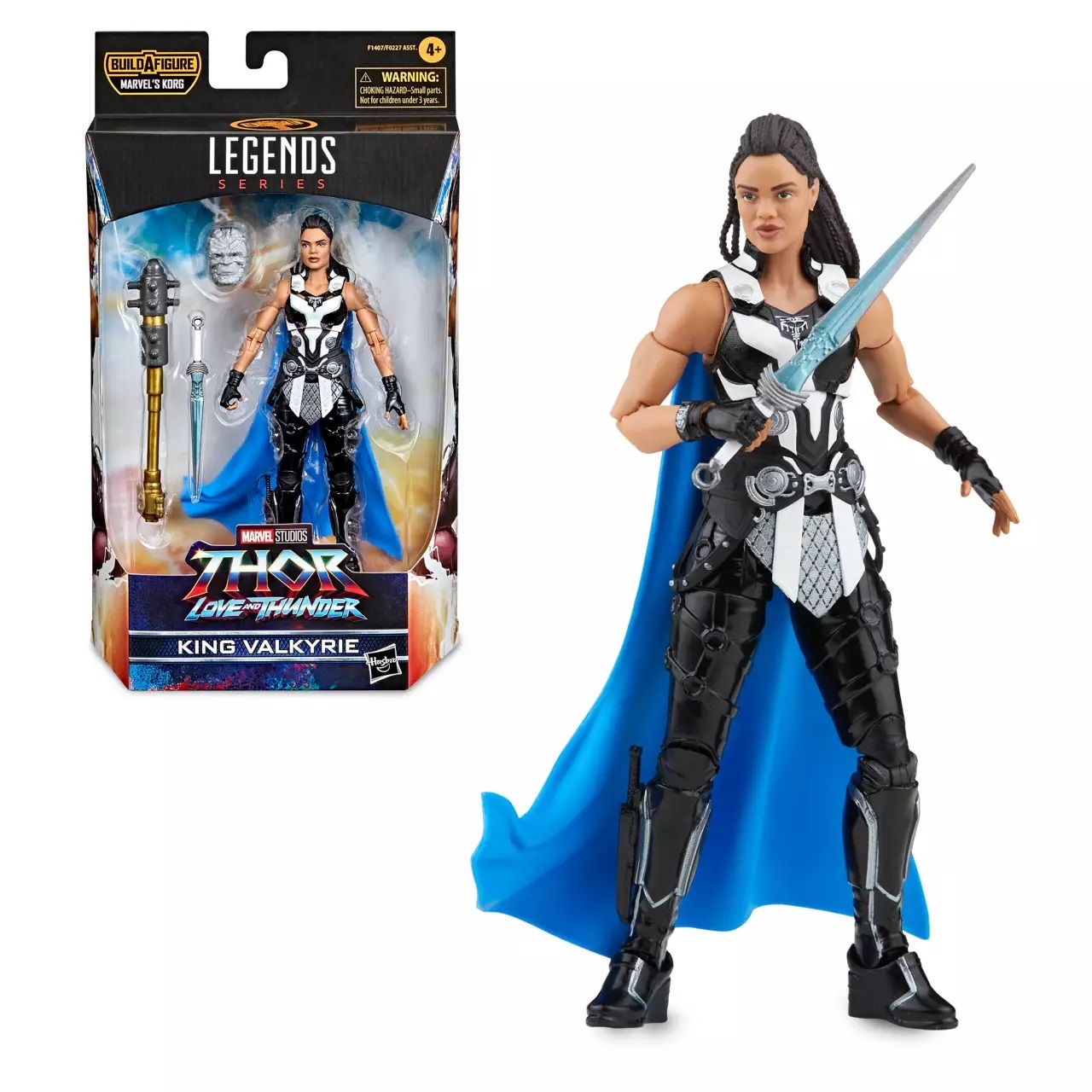 Фигурка Валькирия (King Valkyrie) Тор Любовь и Гром Marvel Legends 15  см,коллекционная аниме модель, детская игрушка, украшение для стола