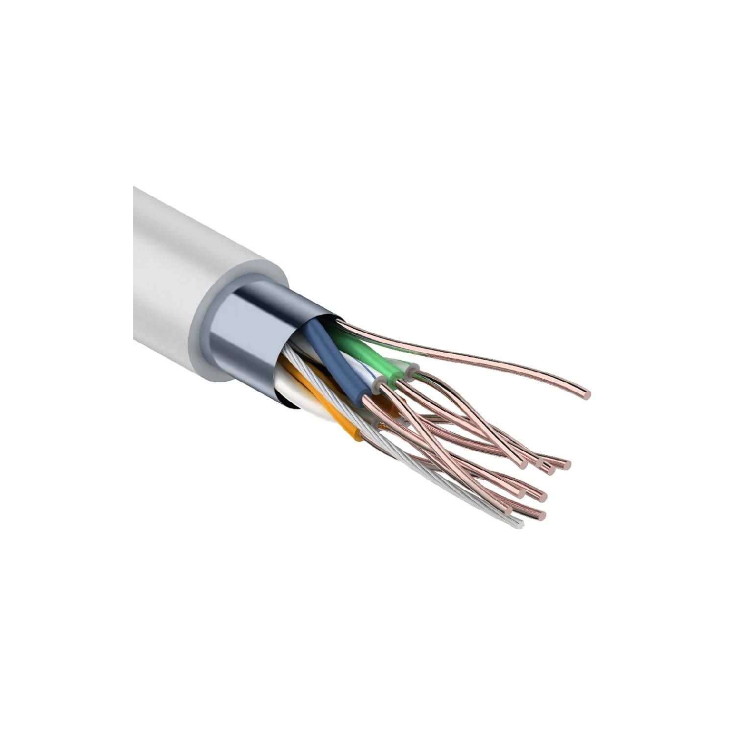 Ftp 4pr 24awg cat5e 305м. Витая пара:PROCONNECT 01-0152.