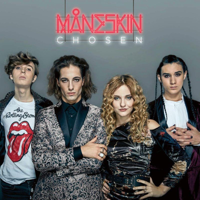 MANESKIN Chosen, LP (Limited Edition, Blue Transparent Vinyl)