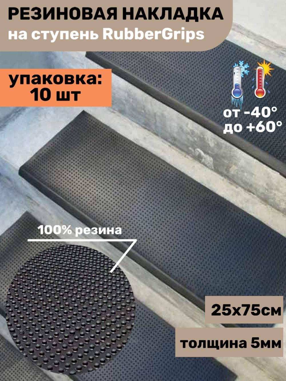 Защитный коврик SAFETYSTEP PROSTUP, Каучук купить по доступной цене с  доставкой в интернет-магазине OZON (243323221)