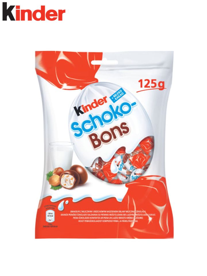 КонфетыKinderSchoko-Bons/КиндерШоко-Бонс125гр(Германия)