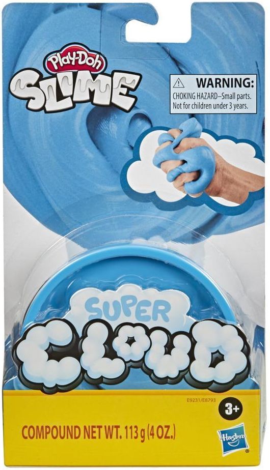 Подарочный набор игрушек Play-Doh Slime Super Cloud, одиночная баночка, в ассортименте