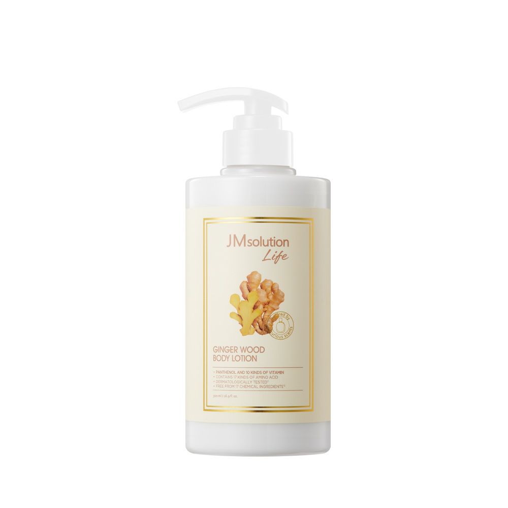 JMSolution Лосьон для тела восстанавливающий с имбирным деревом LIFE GINGER WOOD BODY LOTION, 500мл