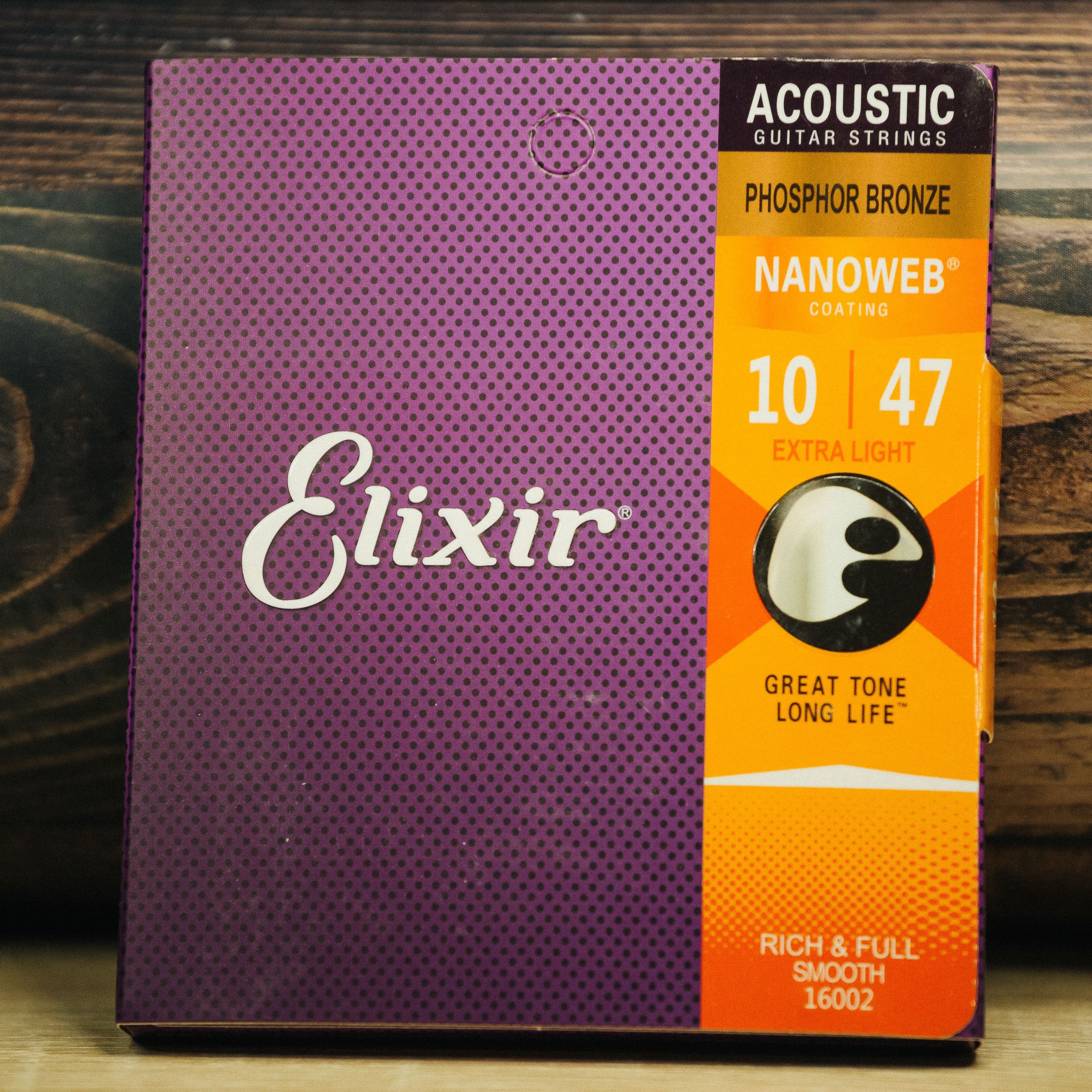 Elixir 12002 струны для электрогитары anti rust nanoweb super light фото 82