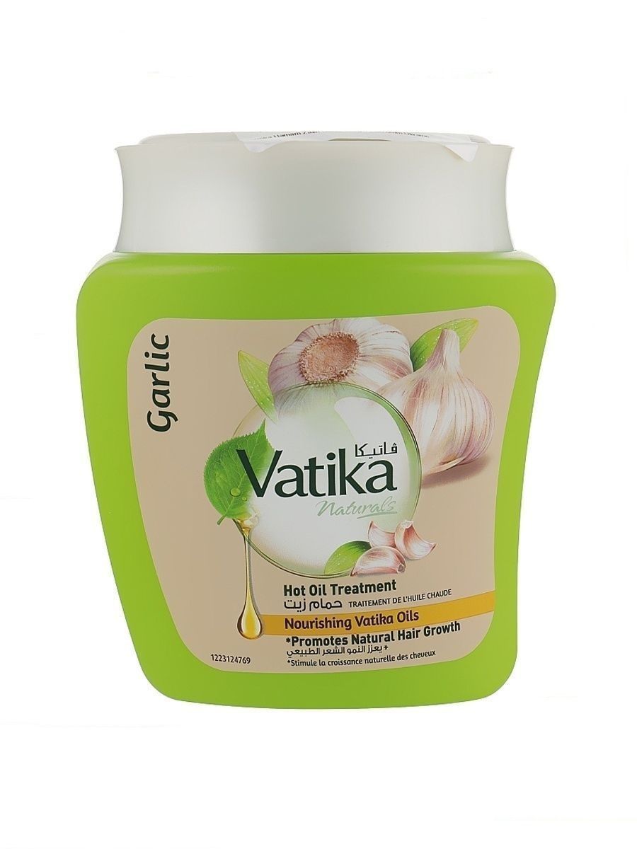 Маска для волос dabur vatika garlic для ломких и выпадающих волос 500 гр