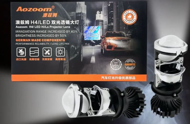 Aozoom h4 led солярис. Aozoom h4 mini. Mini bi led h4. Aozoom h4 mini bi-led модули. H4 led mini линзы aozoom.