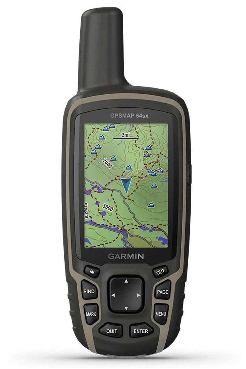 Навигатор Garmin GPSMap 64sx Глонасс/GPS, портативный , туристический. Товар уцененный