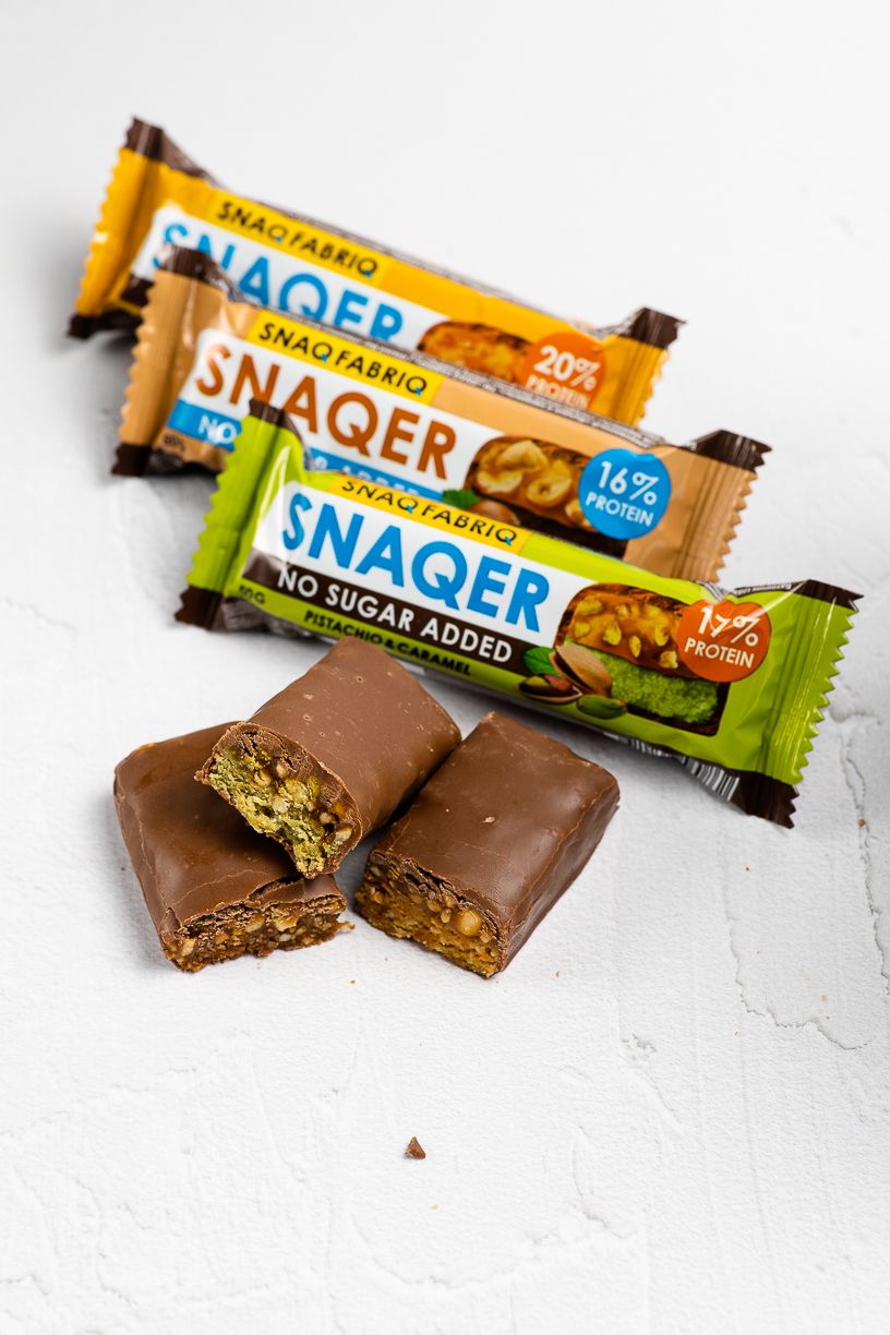 Snaq Fabriq Протеиновые батончики без сахара SNAQER 
