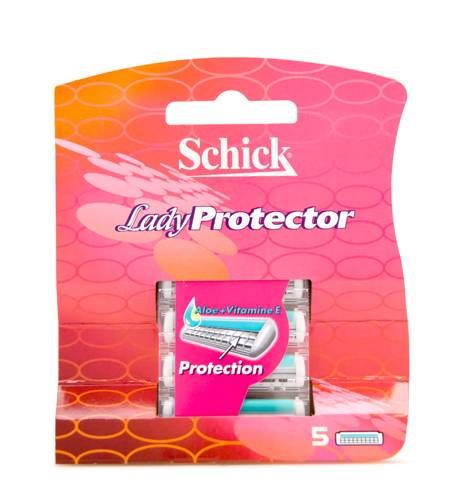 Сменные кассеты для бритья schick protector