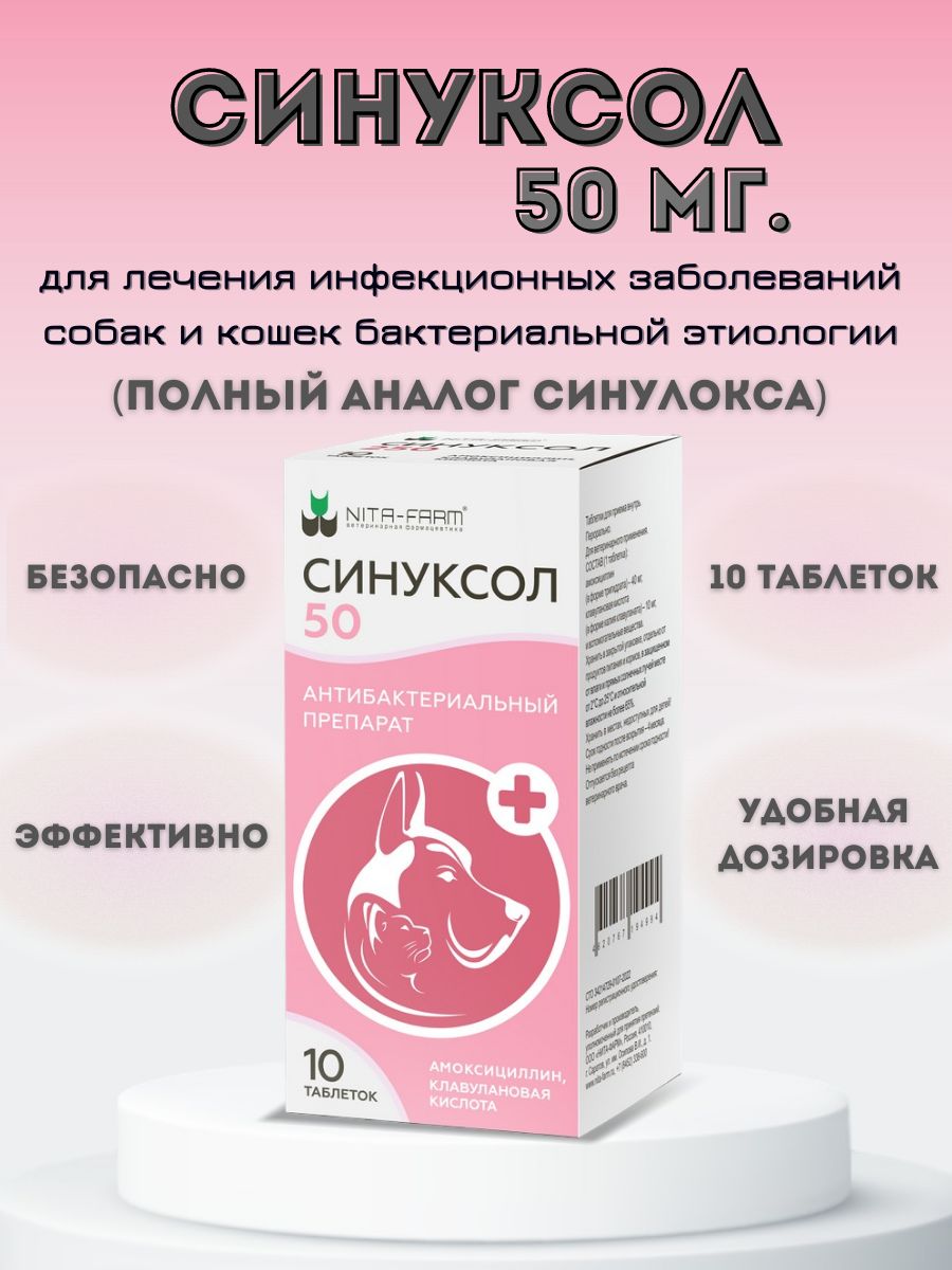 Синуксол для кошек