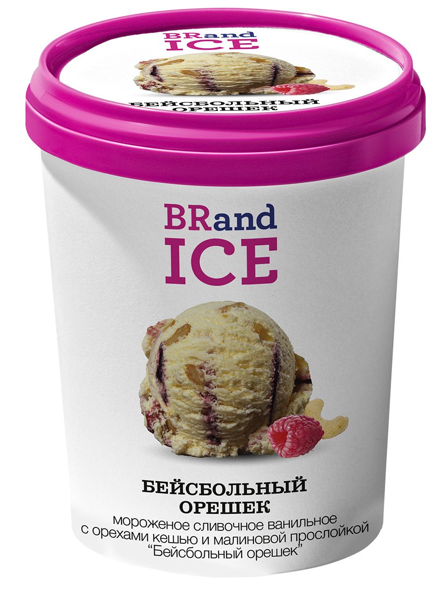 Мороженое Бейсбольный орешек BRandICE, 1 л