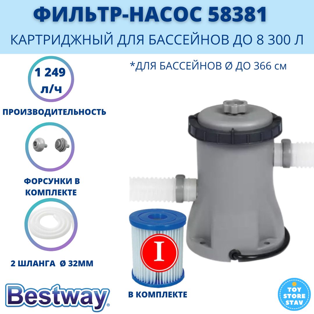 Фильтр для бассейна bestway 58381. Фильтр-насос Bestway 58381. Фильтрующий насос Bestway 58381.