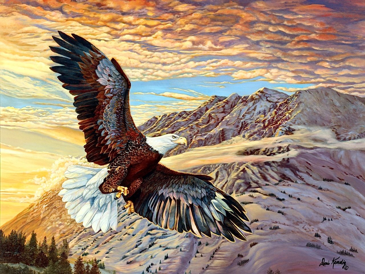 Орел картина
