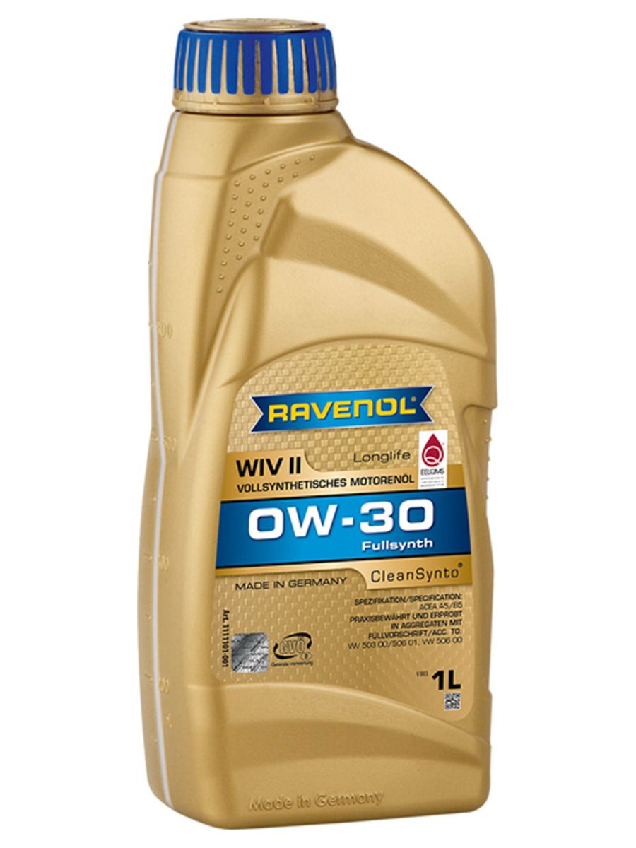 RAVENOLWIVII0W-30Масломоторное,Синтетическое,1л