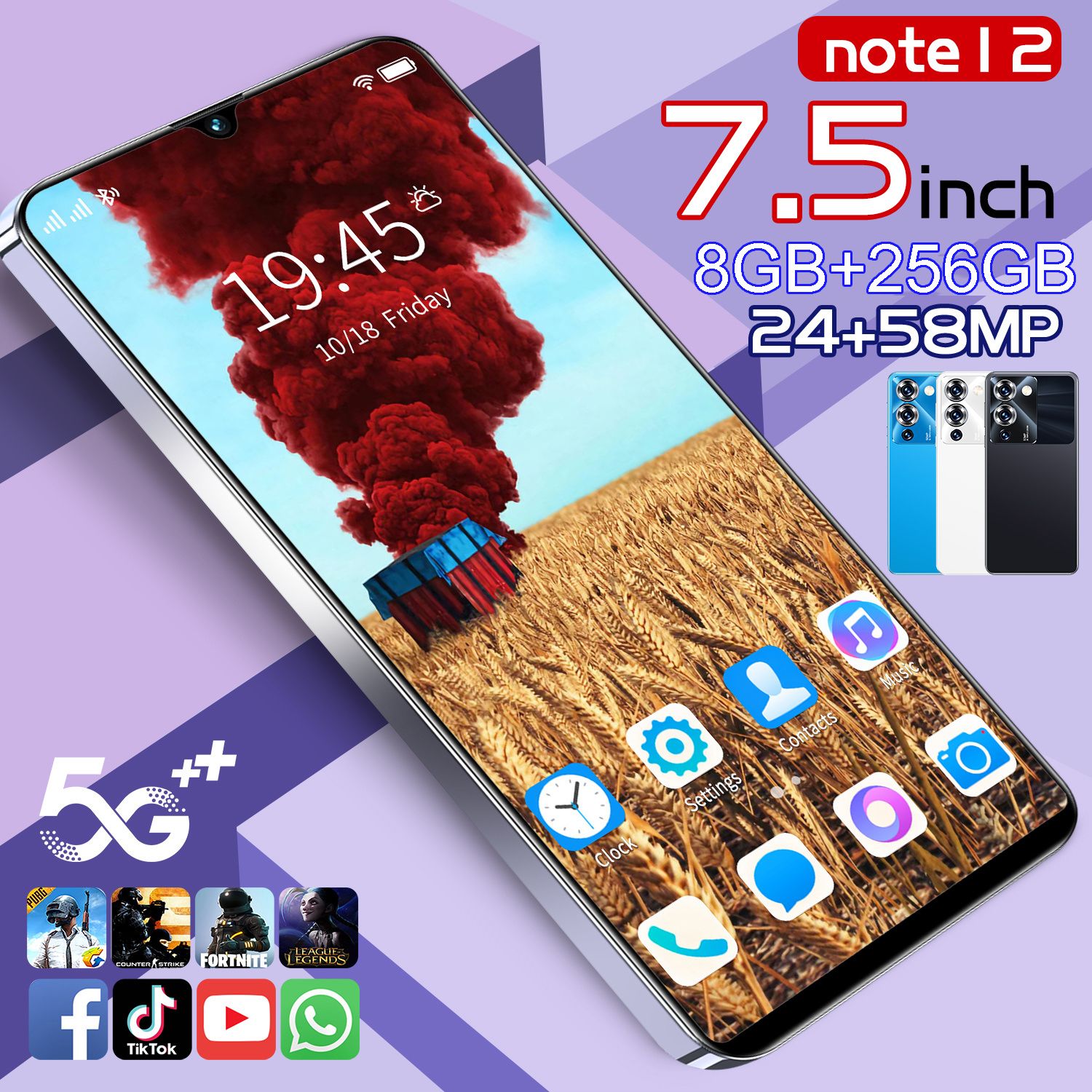 Zunyi смартфон note 12s