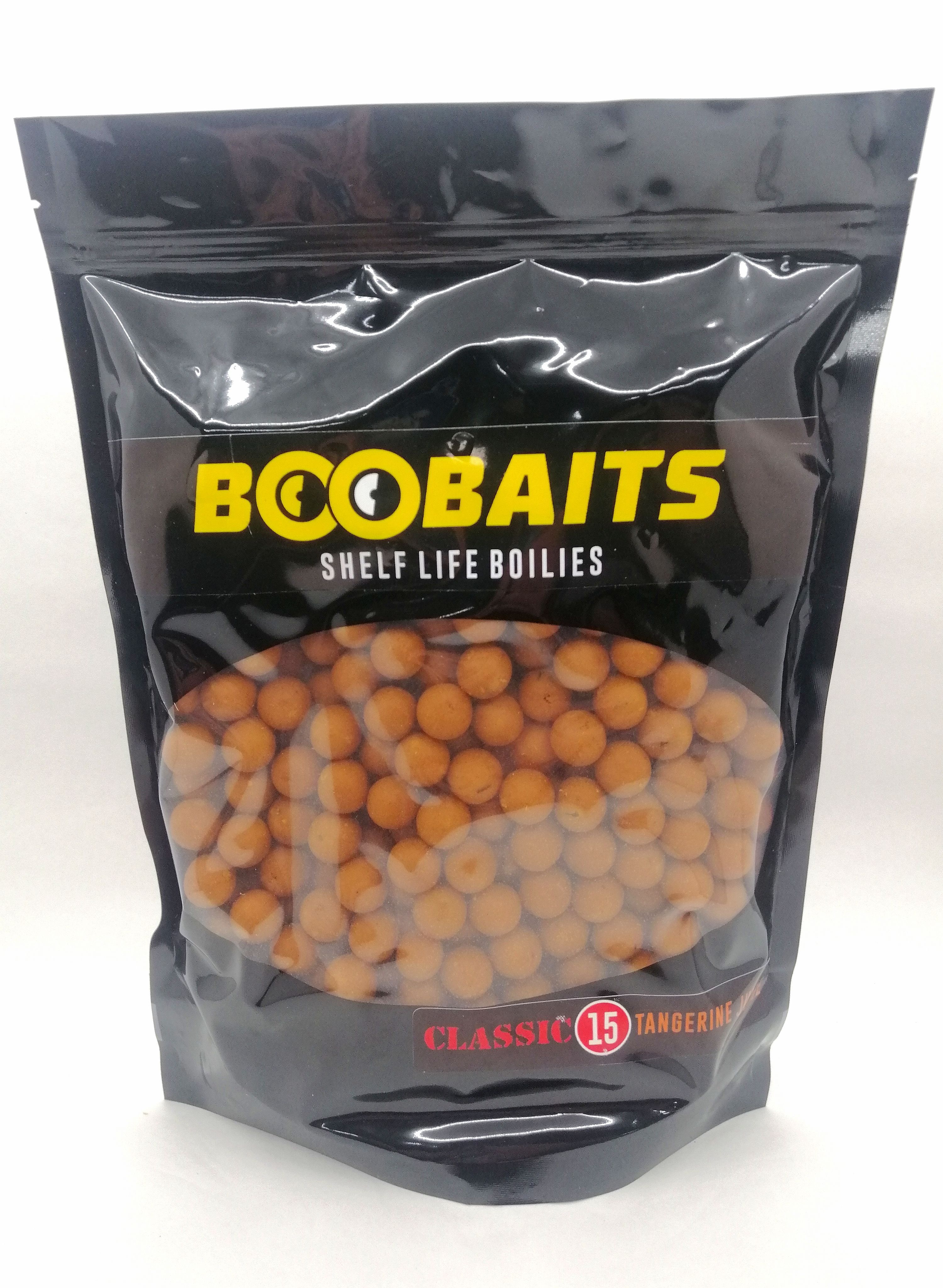 Бойлы вареные BooBaits CLASSIC 15мм Мандарин 1кг