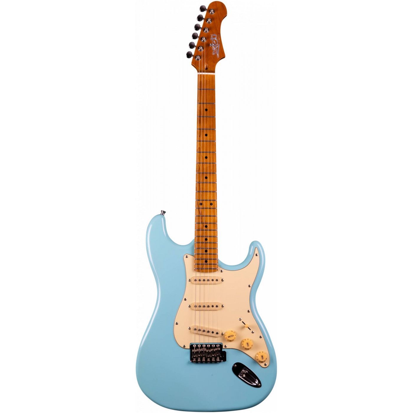 ЭлектрогитараStratocaster(S-S-S)свинтажнымтремоло,SonicBlue,Jet