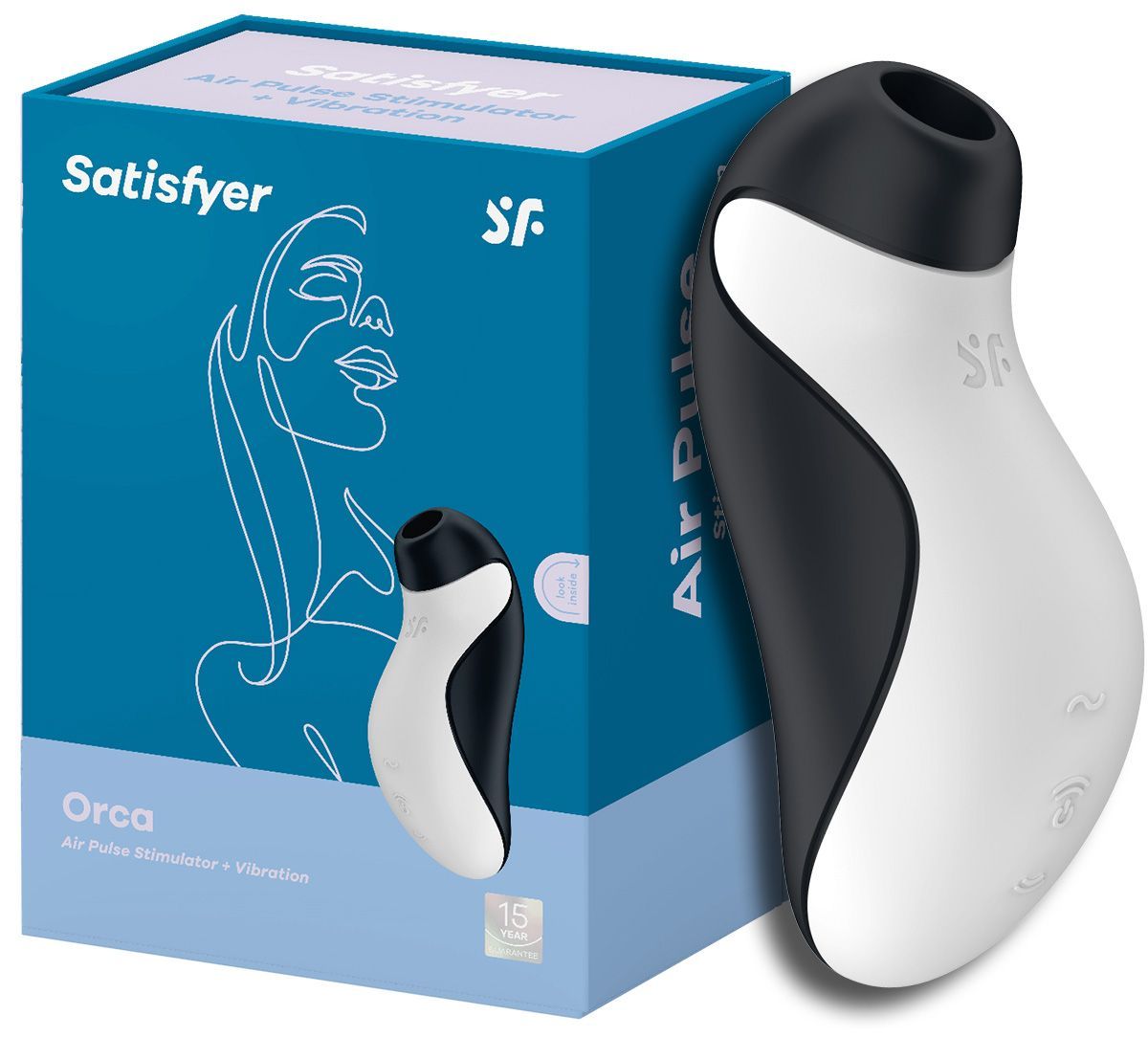 Вибратор Satisfyer Orca вакуумный клиторальный стимулятор с вибрацией  Сатисфаер Косатка вакуумный вибратор для женщин - купить с доставкой по  выгодным ценам в интернет-магазине OZON (899388465)