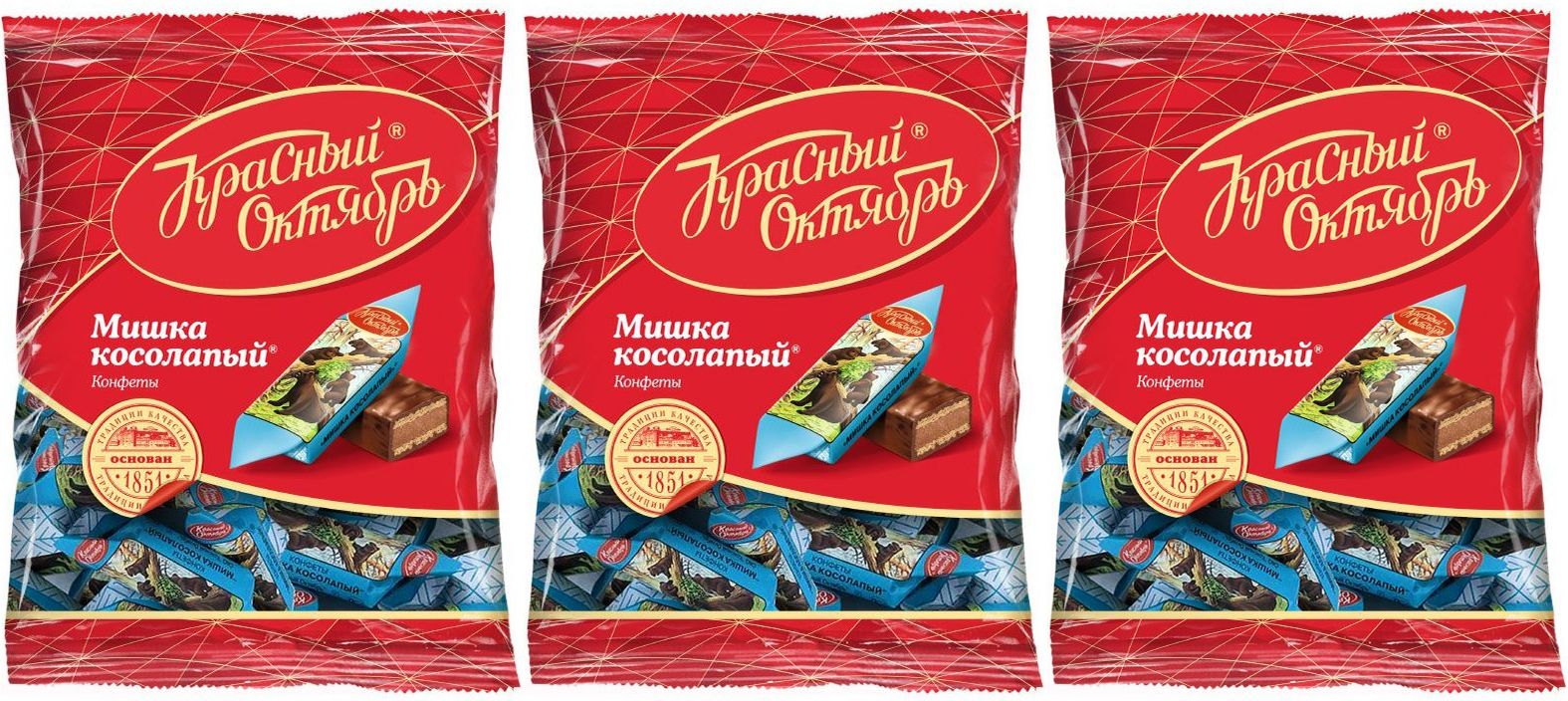 Конфеты красный октябрь ассортимент