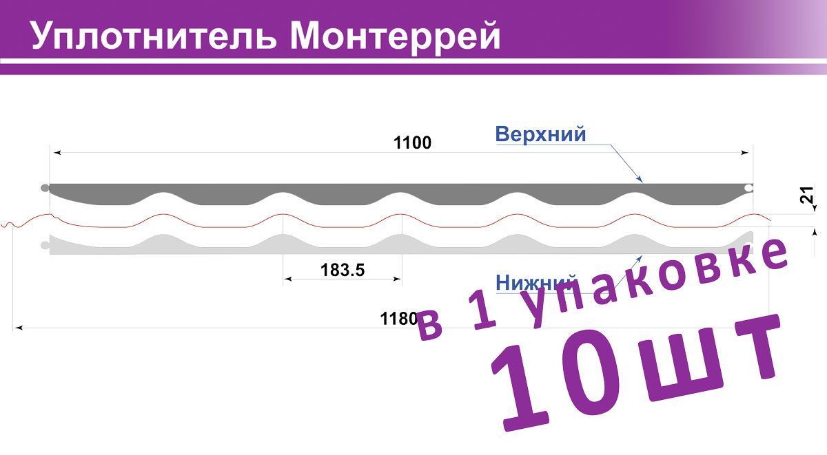 Уплотнитель монтеррей. Уплотнитель для металлочерепицы монтеррей карнизный. уплотнитель н60.