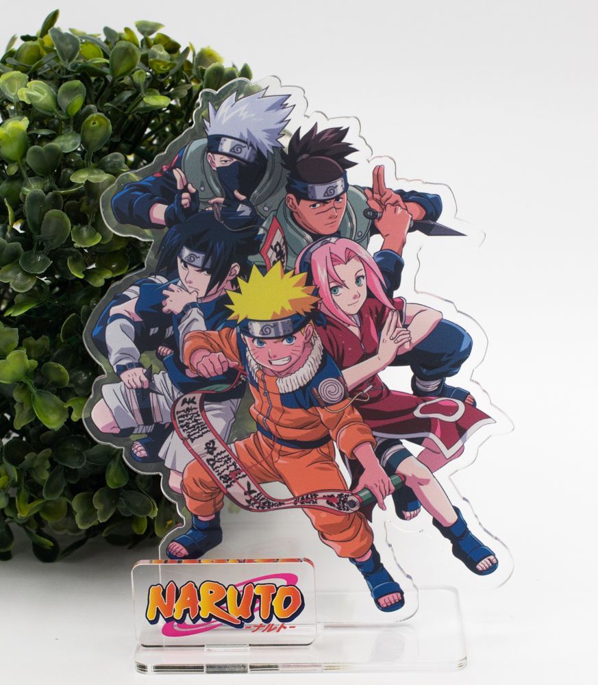 2D Фигурка персонажа из аниме Наруто (Naruto) акриловая - купить с  доставкой по выгодным ценам в интернет-магазине OZON (924539623)