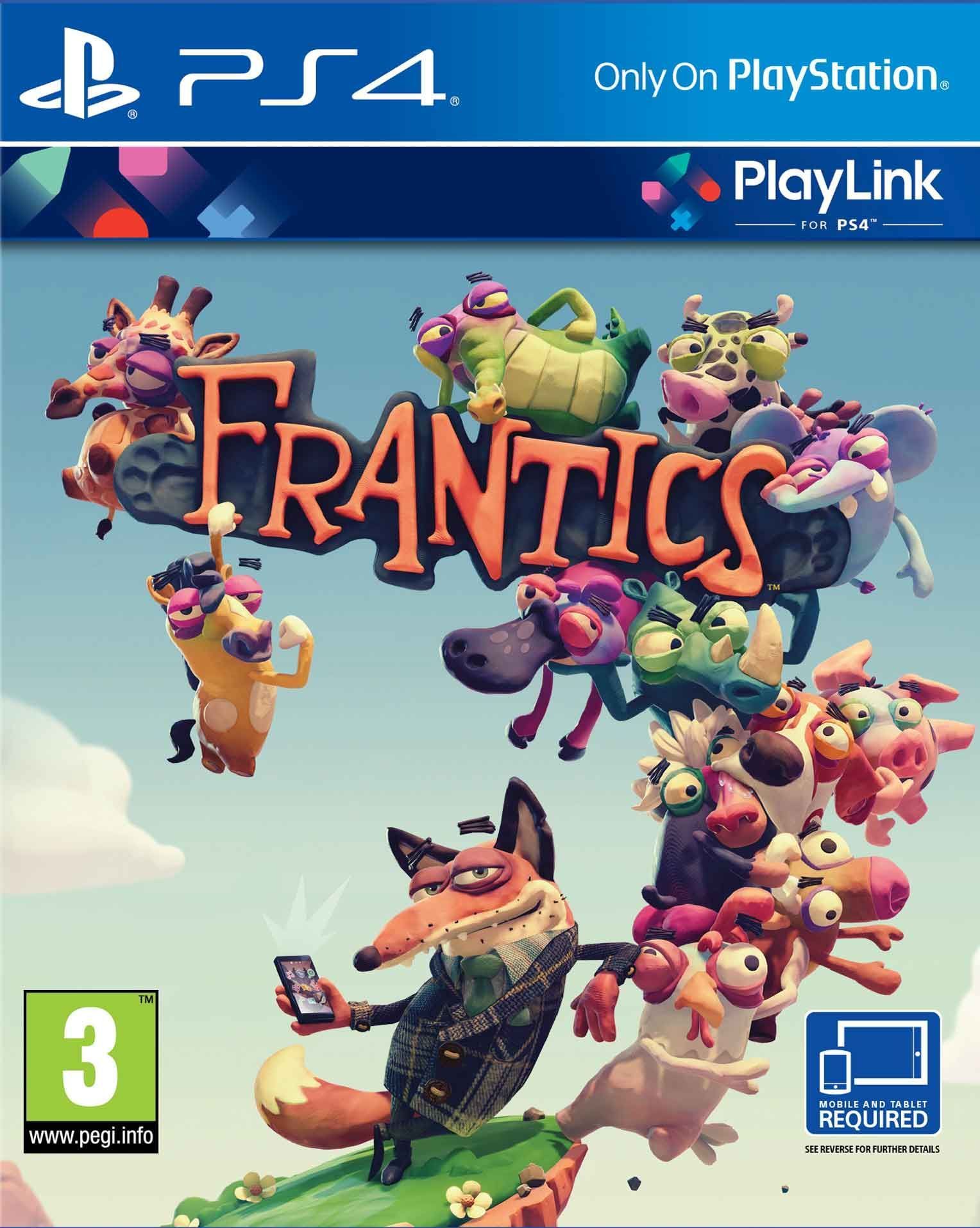 Игра Безумцы (Frantics) (PlayStation 4, Русская версия) купить по низкой  цене с доставкой в интернет-магазине OZON (1047041777)