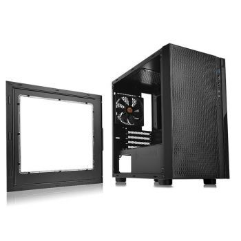 Thermaltake Компьютерный корпус CA-1J4-00S1WN-00, черный (CA-1J4-00S1WN-00)