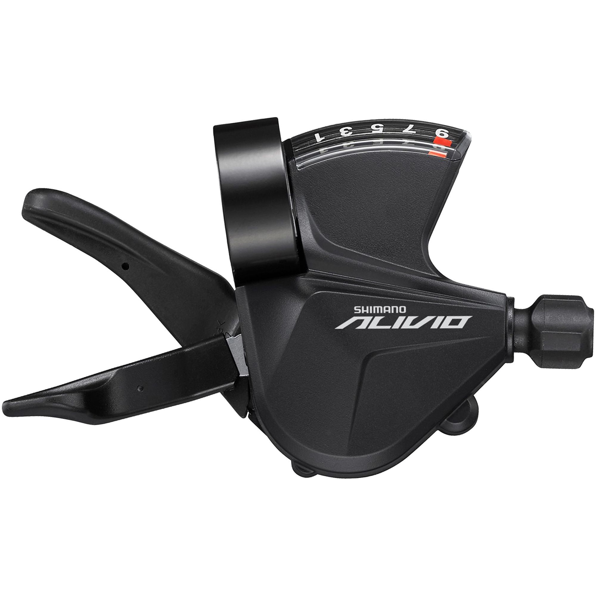 Shimano Шифтер (манетка) SL-M3100, серия Alivio, 9 скоростей, под правую руку, трос 205 см, черный — Каталог Ozon — фото 2