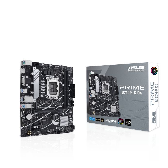 ASUS Материнская плата PRIME B760M-K D4 DDR4