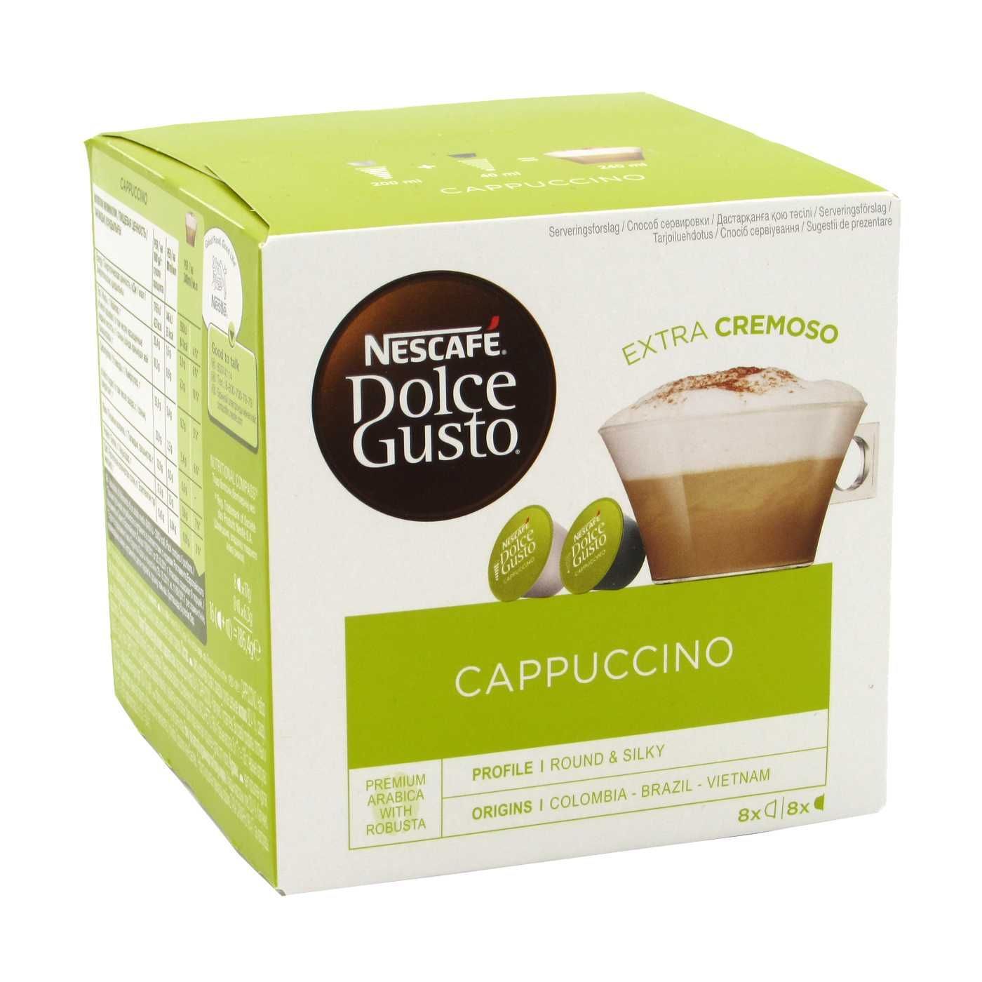Dolce gusto cappuccino. Капсулы Dolce gusto Cappuccino. Кофе в капсулах Dolce gusto Cappuccino 16 шт.. Кофе Нескафе Дольче густо капсулы капучино. Капсулы Дольче густо капучино.