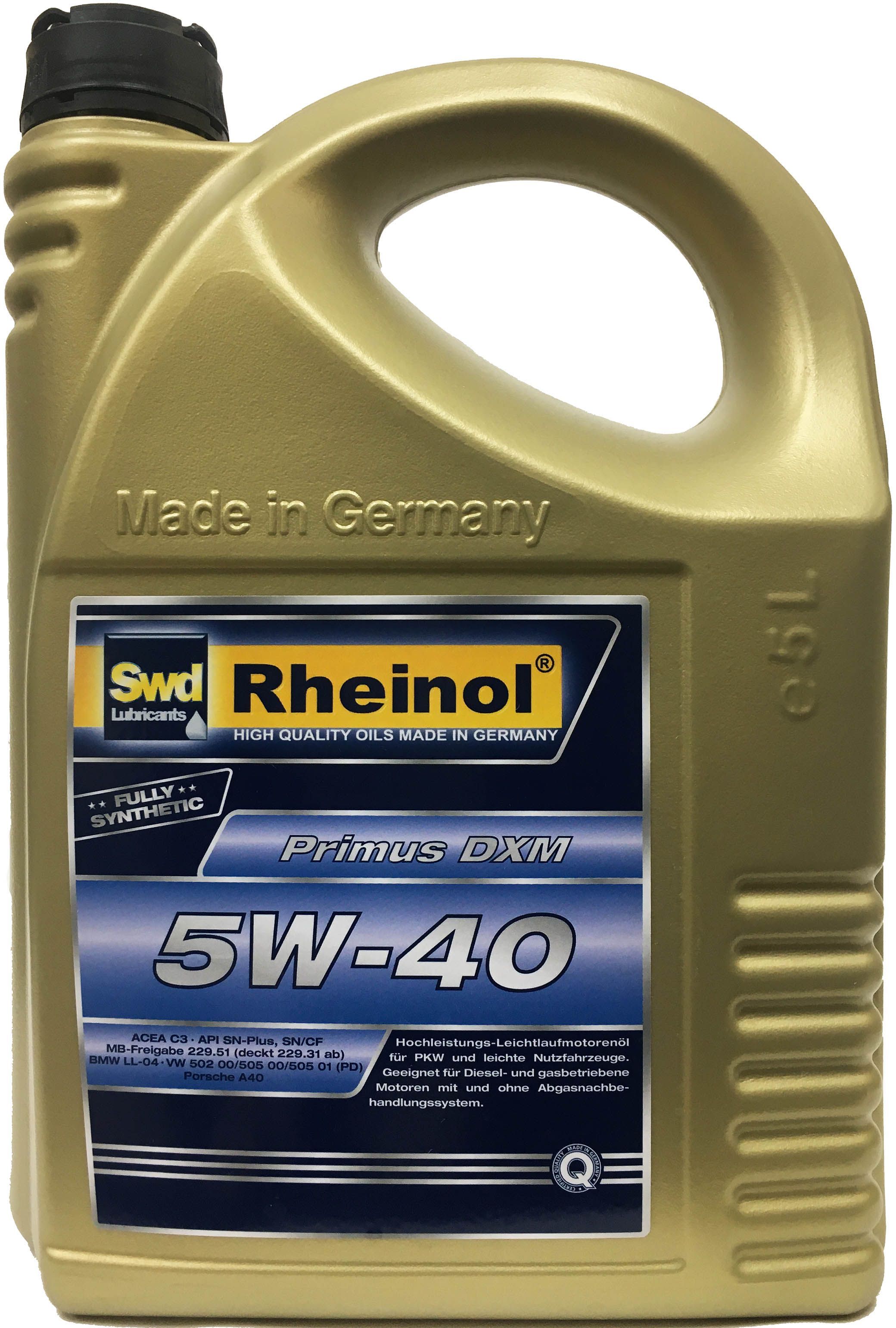 Купить Масло Моторное 5w40 Rheinol