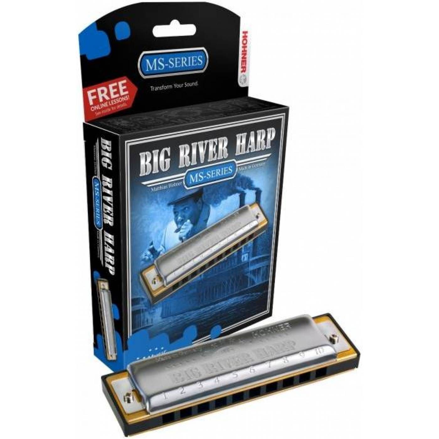 HOHNER Big river harp 590/20 C Губная гармоника диатоническая