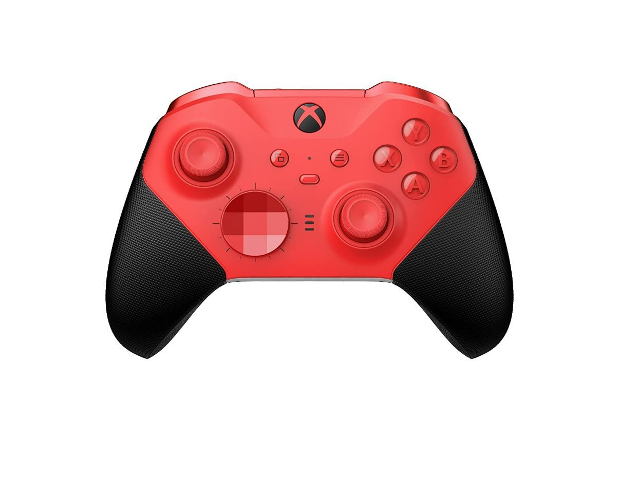 XboxГеймпадMicrosoftEliteWirelessControllerSeries2Core,Bluetooth,ИК,красный,черный