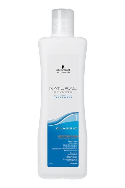 SCHWARZKOPF NATURAL STYLING CLASSIC #1 Лосьон для химической завивки волос (для нормальных и слегка пористых волос) 1000мл