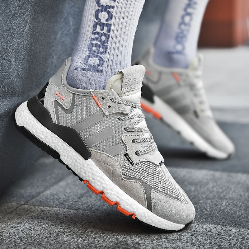 Adidas Nite Jogger Grey Orange