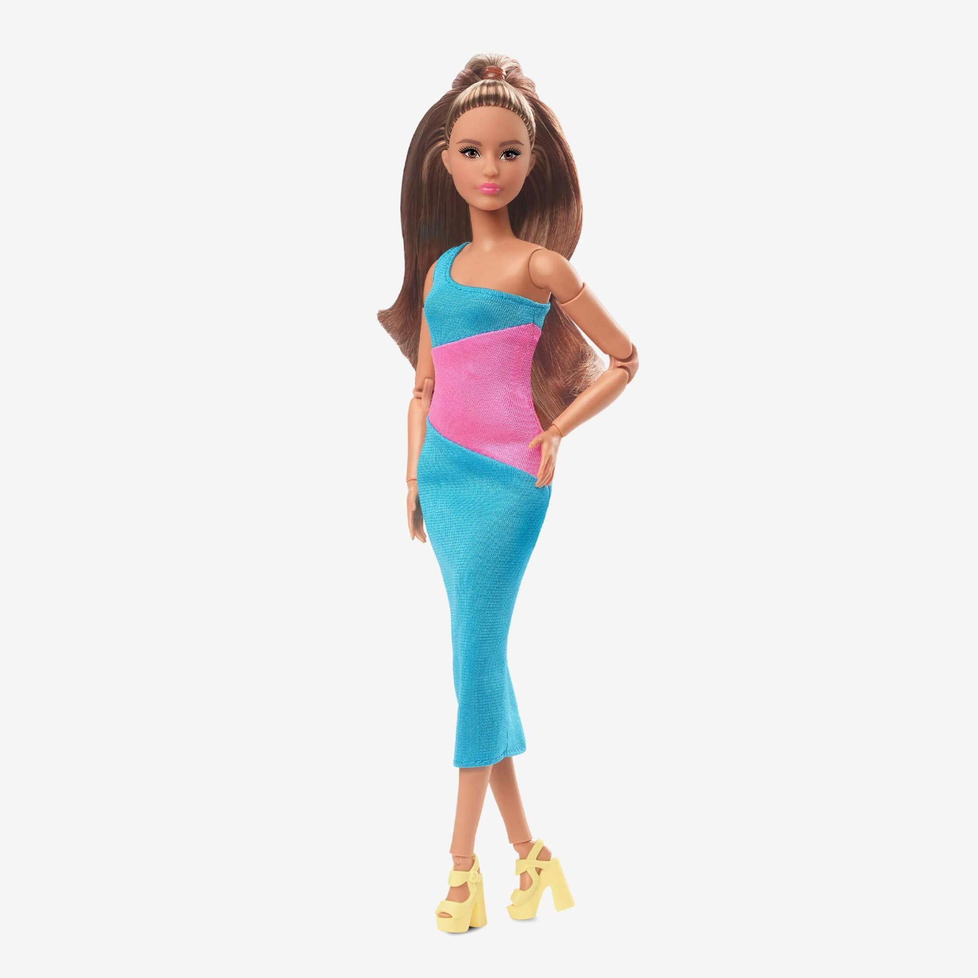 Кукла Барби Лукс 15 - Barbie Looks 15, 2023, HJW82 - купить с доставкой по  выгодным ценам в интернет-магазине OZON (980871034)