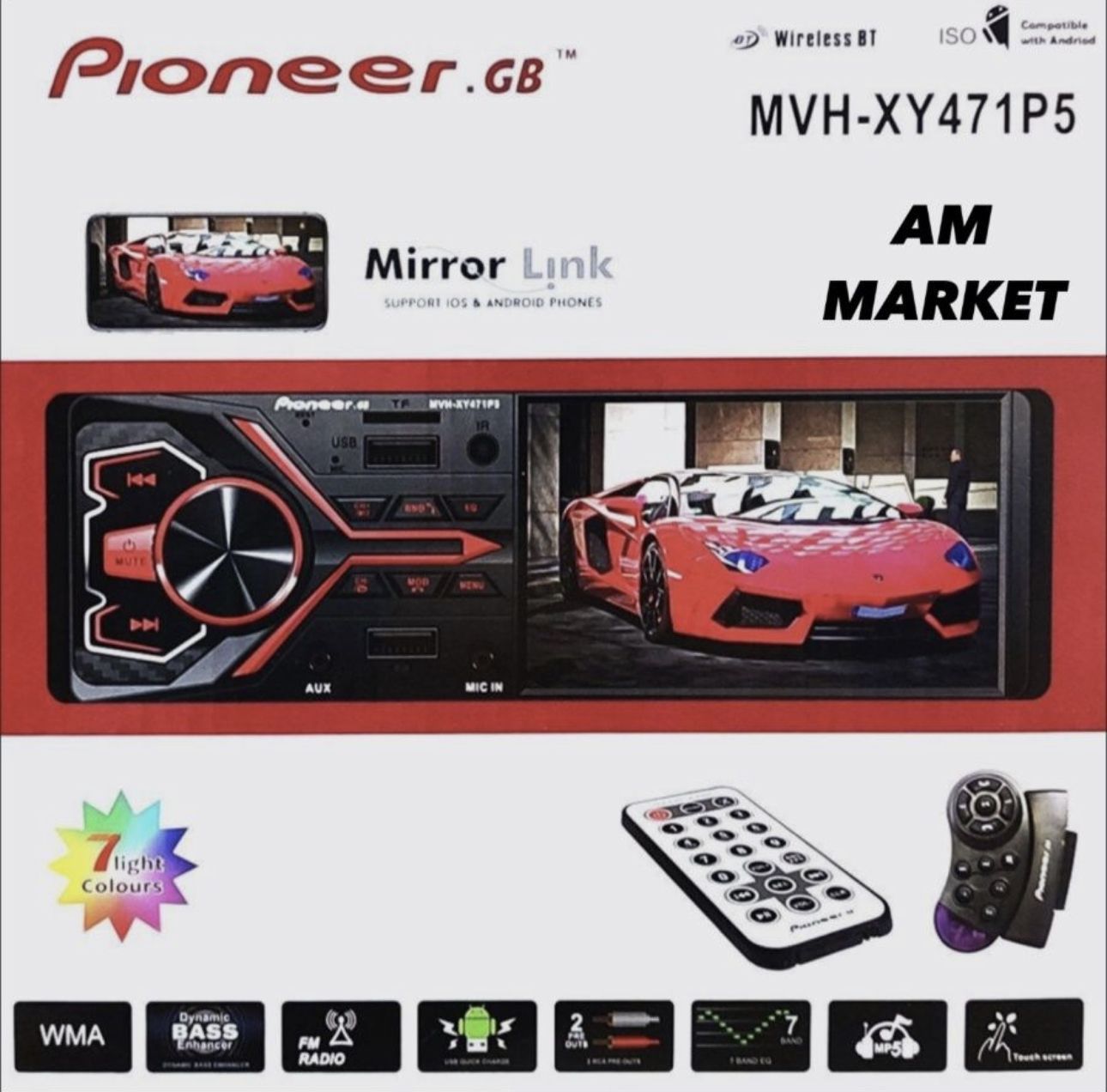 Автомагнитола DVD Pioneer.GB MVH-XY471P5 (4