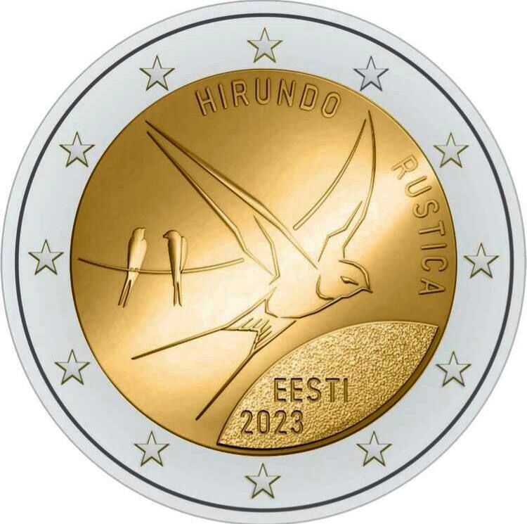 План выпуска монет 2 евро на 2023