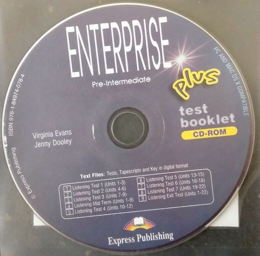 Pre intermediate test booklet. CD.