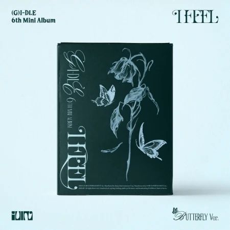 Альбом (G)I-DLE I FEEL 6th Mini BUTTERFLY Version