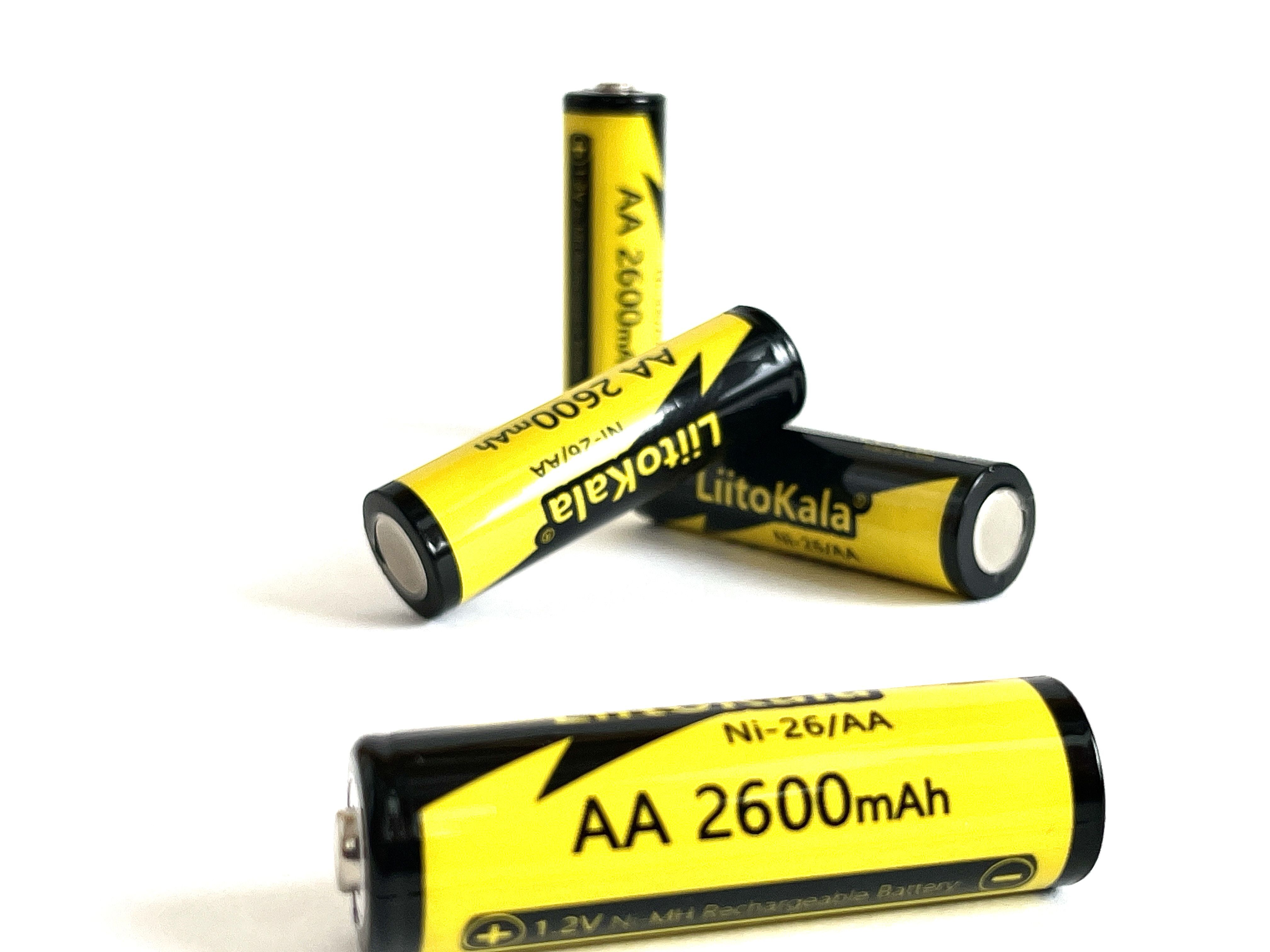 БатарейкаАААккумуляторныебатарейки(HR6)2600mAh1шт.