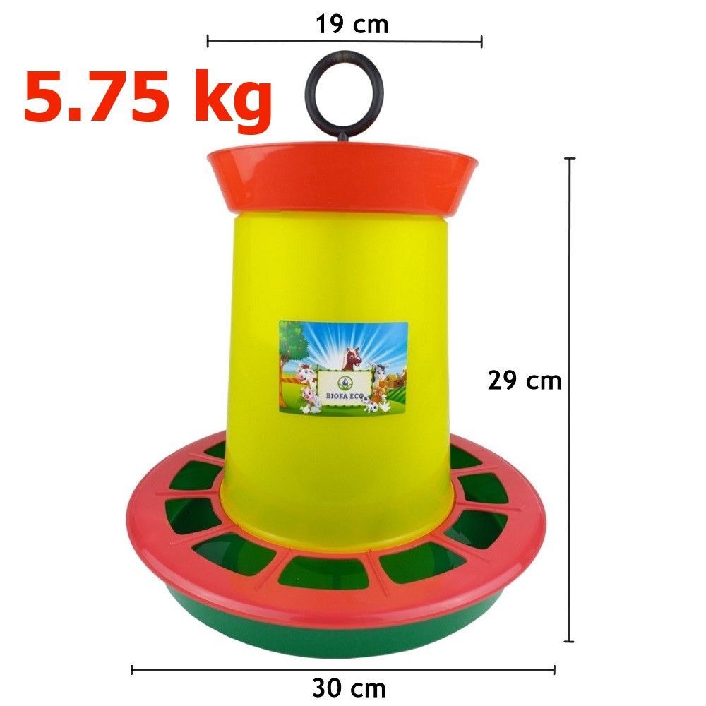 КормушкаBIOFAECOFaroдлядомашнейптицыбункерная5.75кг,2шт