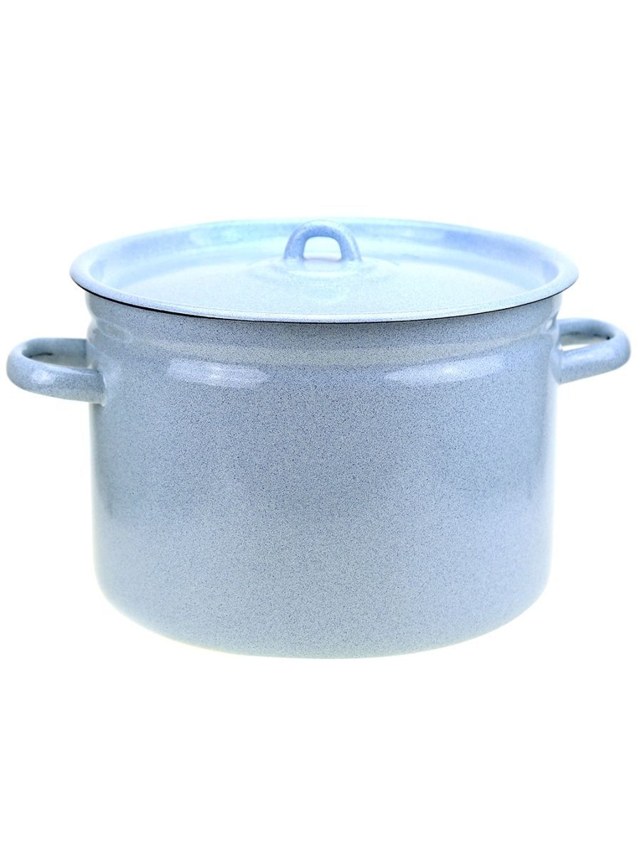 Купить Белую Эмалированную Кастрюлю