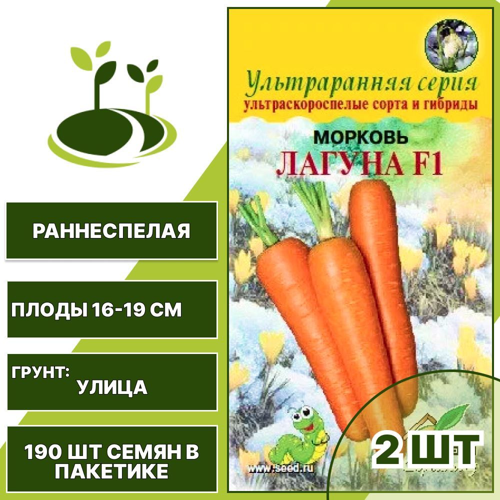 Купить Семена Моркови Лагуна