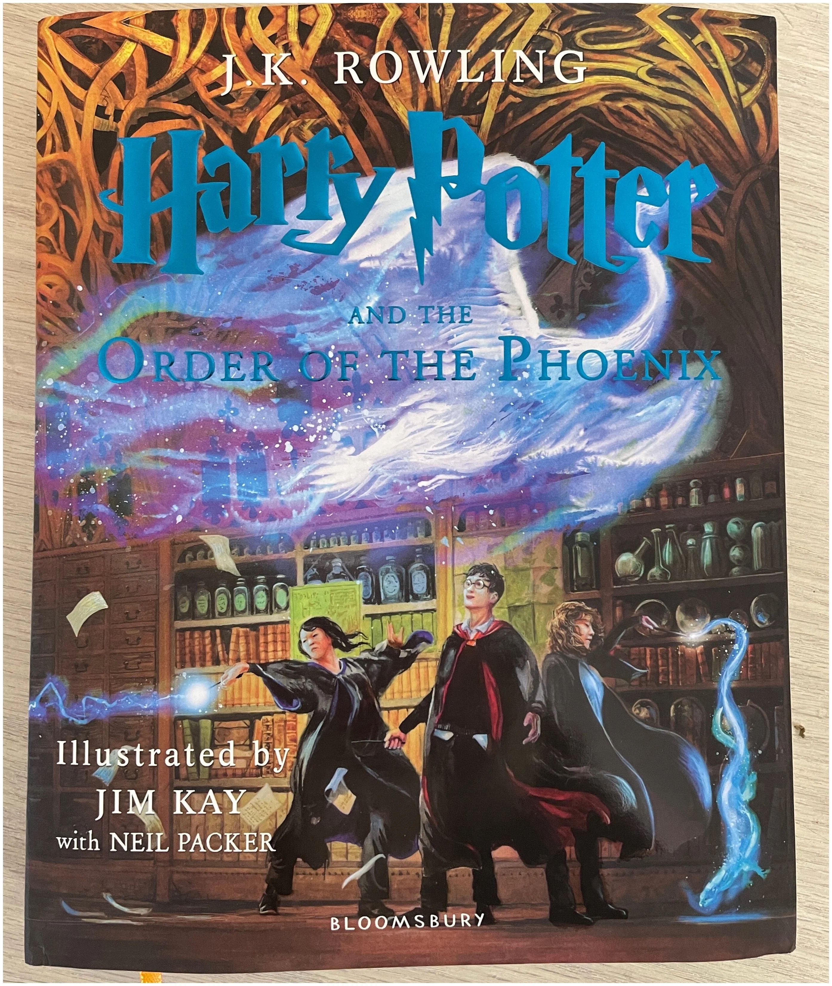 Harry Potter and the Order of the Phoenix Illustrated Jim Kay | Роулинг  Джоан Кэтлин - купить с доставкой по выгодным ценам в интернет-магазине  OZON (1033917560)