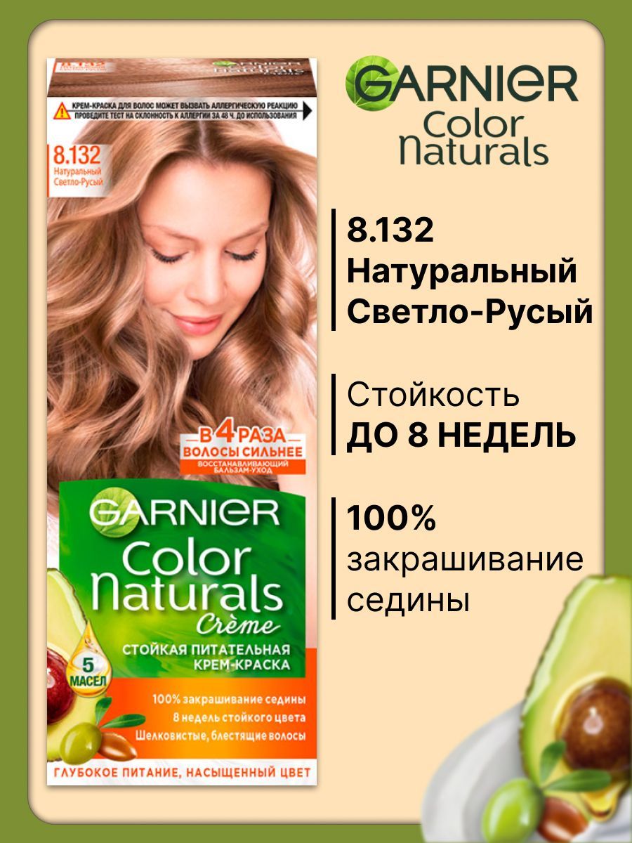 Краска гарньер пшеница. Гарньер 8.132. Garnier Color naturals 8.132 натуральный светло-русый. Гарньер натуральный светло русый. Гарньер русые оттенки.