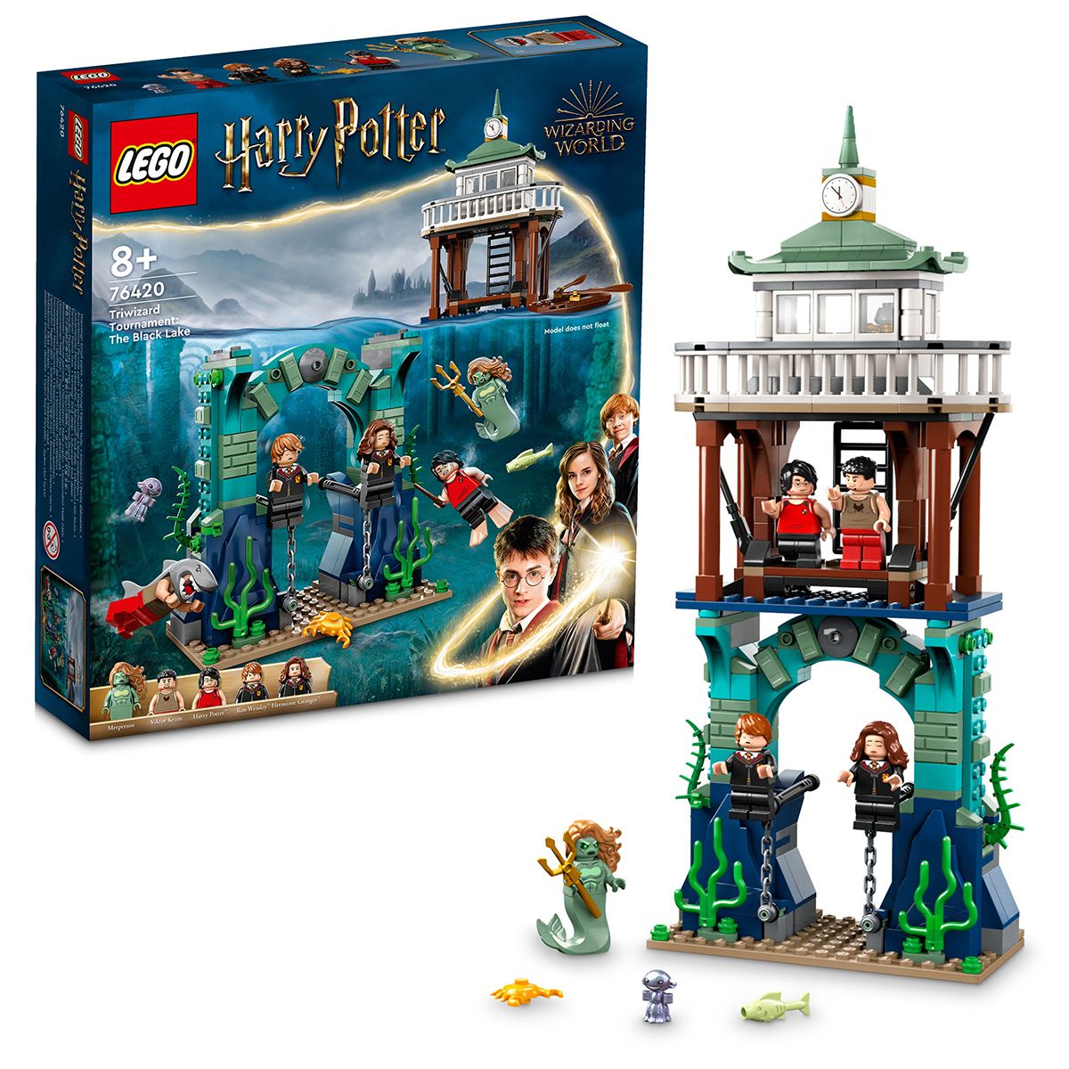 Конструктор LEGO Harry Potter 76420 Турнир трех волшебников: Черное Озеро -  купить с доставкой по выгодным ценам в интернет-магазине OZON (1034650001)